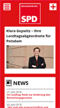 Mobile Screenshot of klara-geywitz.de